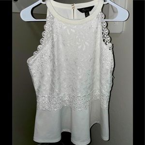 White Lace Blouse